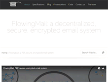 Tablet Screenshot of flowingmail.com